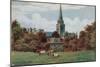 Chichester, Cathedral, from the Meadows-Alfred Robert Quinton-Mounted Giclee Print