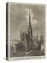 Chichester Cathedral, General View from West-Street-null-Stretched Canvas