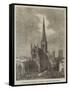 Chichester Cathedral, General View from West-Street-null-Framed Stretched Canvas