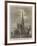 Chichester Cathedral, General View from West-Street-null-Framed Giclee Print