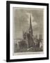 Chichester Cathedral, General View from West-Street-null-Framed Giclee Print