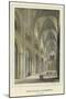 Chichester Cathedral, Nave Looking East-Hablot Knight Browne-Mounted Giclee Print