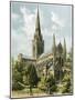 Chichester Cathedral, Sussex, C1870-Hanhart-Mounted Giclee Print