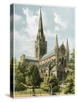 Chichester Cathedral, Sussex, C1870-Hanhart-Stretched Canvas