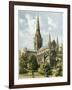 Chichester Cathedral, Sussex, C1870-Hanhart-Framed Giclee Print