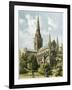 Chichester Cathedral, Sussex, C1870-Hanhart-Framed Giclee Print