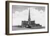 Chichester Cathedral-null-Framed Art Print