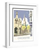 Chichester - Dave Thompson Contemporary Travel Print-Dave Thompson-Framed Giclee Print