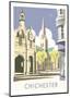 Chichester - Dave Thompson Contemporary Travel Print-Dave Thompson-Mounted Giclee Print