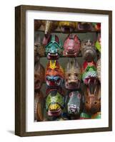 Chichicastenango Market, Guatemala, Central America-Sergio Pitamitz-Framed Photographic Print