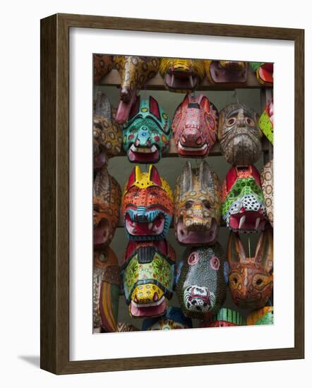 Chichicastenango Market, Guatemala, Central America-Sergio Pitamitz-Framed Photographic Print