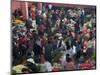 Chichicastenango Market, Guatemala, Central America-Sergio Pitamitz-Mounted Photographic Print