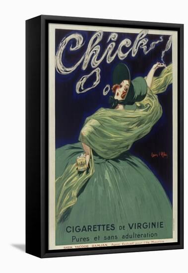 Chick Cigarettes-null-Framed Stretched Canvas