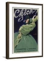 Chick Cigarettes-null-Framed Giclee Print