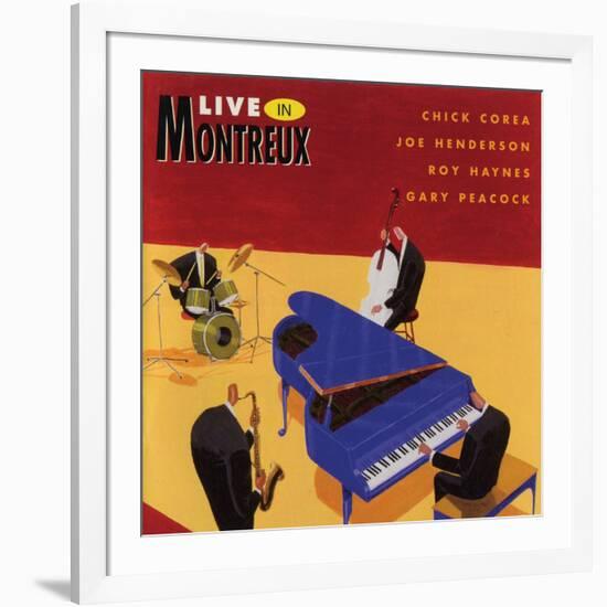 Chick Corea - Live in Montreux-null-Framed Art Print