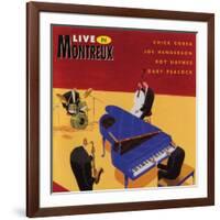 Chick Corea - Live in Montreux-null-Framed Art Print