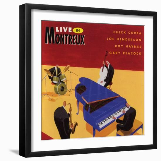 Chick Corea - Live in Montreux-null-Framed Art Print