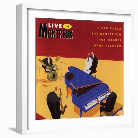 Chick Corea - Live in Montreux-null-Framed Art Print