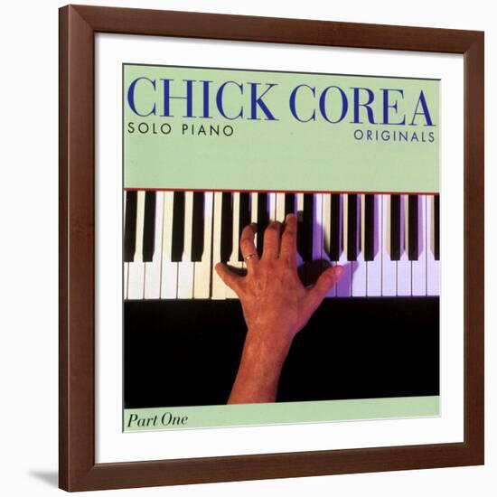 Chick Corea - Solo Piano, Part One: Originals-null-Framed Art Print