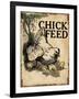 Chick Feed-null-Framed Giclee Print