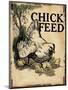 Chick Feed-null-Mounted Giclee Print