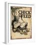 Chick Feed-null-Framed Giclee Print