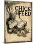 Chick Feed-null-Mounted Premium Giclee Print