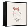 Chick/ Female/Lady/Can Be Used for Kid's or Baby's Shirt Design/Fashion Print Design/Fashion Graphi-Eteri Davinski-Framed Stretched Canvas