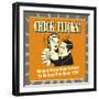 Chick Flicks! Helping Horny Guys Pretend to Be Sensitive Since 1954!-Retrospoofs-Framed Premium Giclee Print