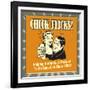 Chick Flicks! Helping Horny Guys Pretend to Be Sensitive Since 1954!-Retrospoofs-Framed Premium Giclee Print