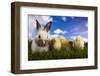 Chick in Bunny-JanPietruszka-Framed Photographic Print