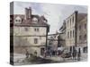 Chick Lane, London, C1840-J Maund-Stretched Canvas