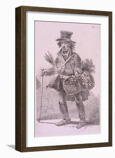 Chick-Weed, Cries of London, 1819-John Thomas Smith-Framed Giclee Print