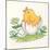 Chick with Egg-Beverly Johnston-Mounted Giclee Print