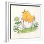 Chick with Egg-Beverly Johnston-Framed Giclee Print