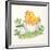 Chick with Egg-Beverly Johnston-Framed Premium Giclee Print