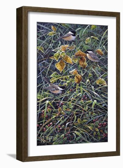 Chickadee 2-Jeff Tift-Framed Giclee Print