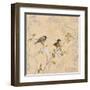 Chickadee and Pear-Jill Schultz McGannon-Framed Art Print