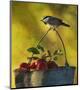 Chickadee Apples-Chris Vest-Mounted Art Print