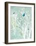Chickadee on White Branches-Bee Sturgis-Framed Art Print