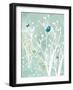 Chickadee on White Branches-Bee Sturgis-Framed Art Print