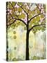Chickadee Tree 1-Blenda Tyvoll-Stretched Canvas
