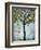 Chickadee Tree 2-Blenda Tyvoll-Framed Giclee Print