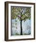 Chickadee Tree 2-Blenda Tyvoll-Framed Giclee Print