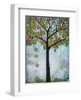 Chickadee Tree 2-Blenda Tyvoll-Framed Giclee Print