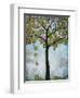 Chickadee Tree 2-Blenda Tyvoll-Framed Giclee Print