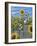 Chickadees and Sunflowers-Robert Wavra-Framed Giclee Print