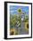 Chickadees and Sunflowers-Robert Wavra-Framed Giclee Print