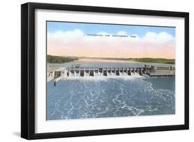 Chickamauga Dam, Chattanooga, Tennessee-null-Framed Art Print