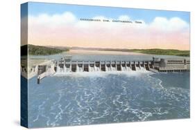 Chickamauga Dam, Chattanooga, Tennessee-null-Stretched Canvas